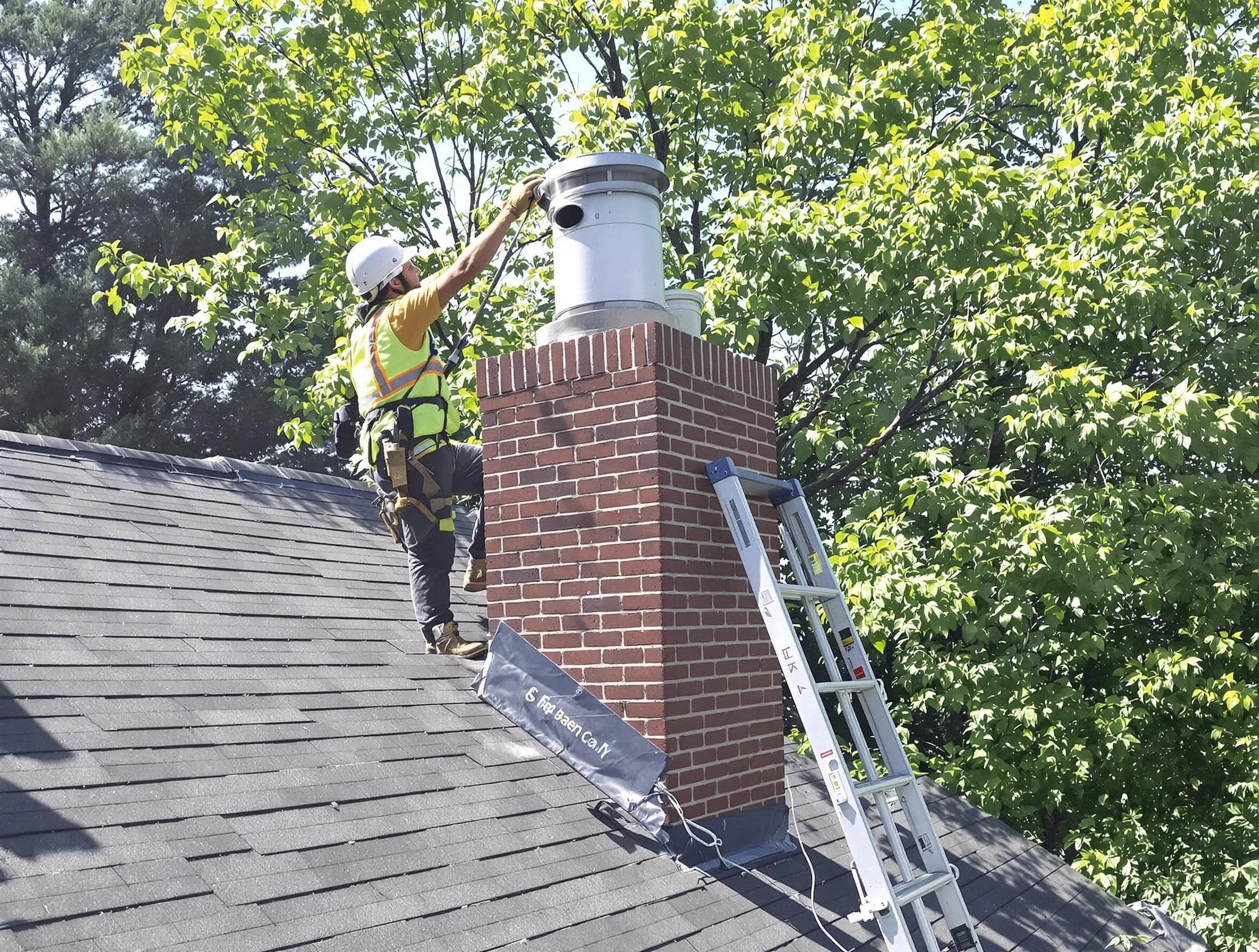 Chimney liner inspection by Locust Grove Chimney Sweep in Locust Grove, GA