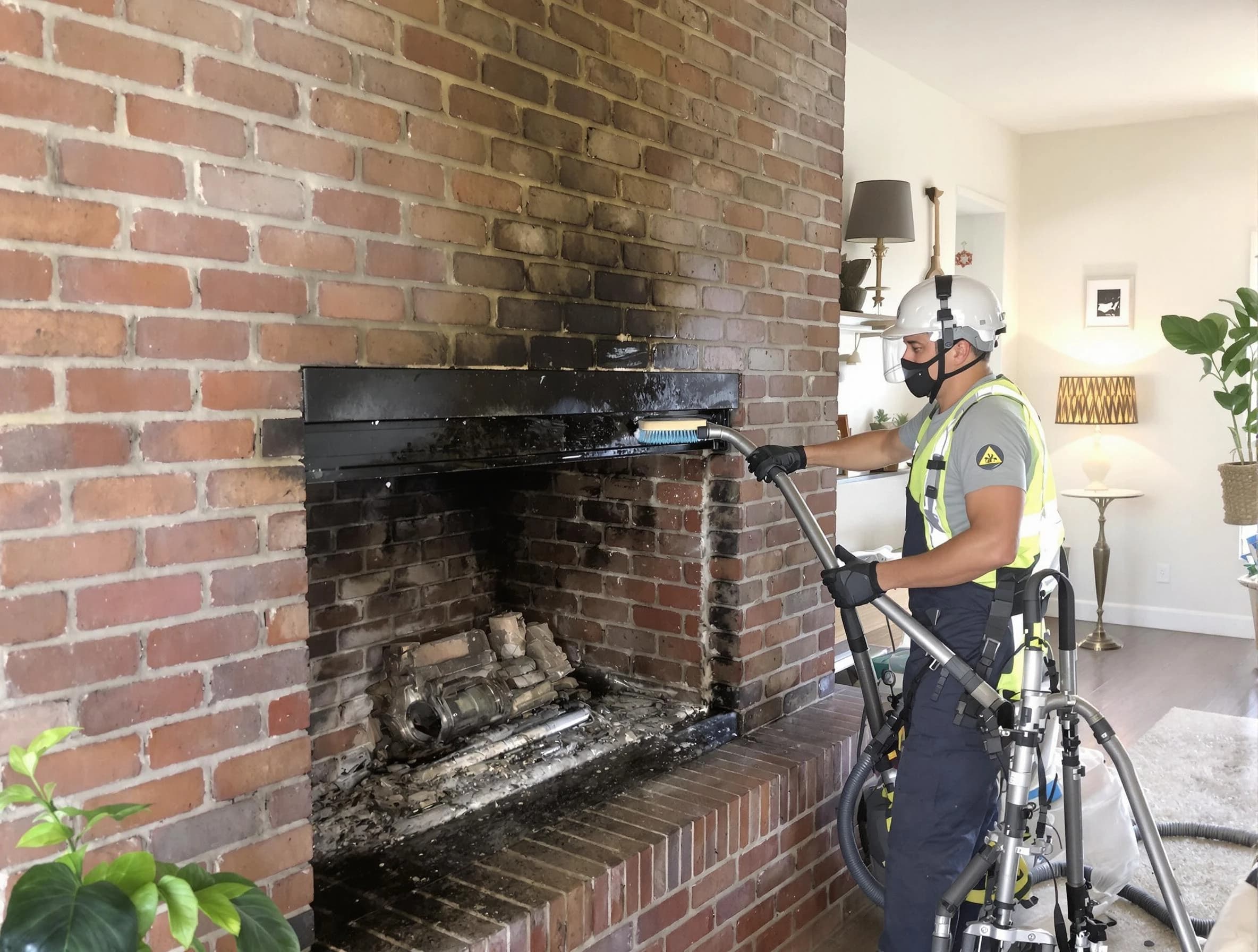 Locust Grove Chimney Sweep providing fireplace cleaning services in Locust Grove, GA